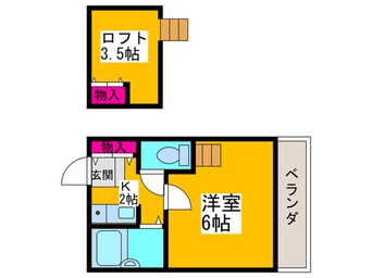間取図 ヨーロピアン22番館