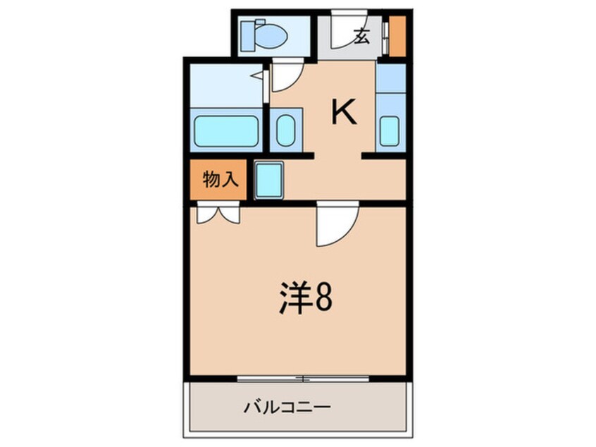 間取図 リッチライフ甲子園Ⅱ
