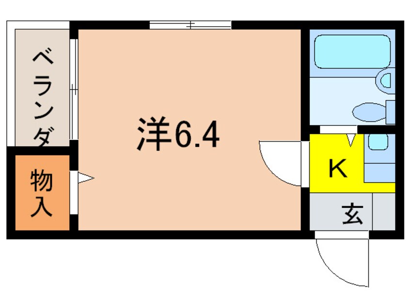 間取図 フォーラム市岡