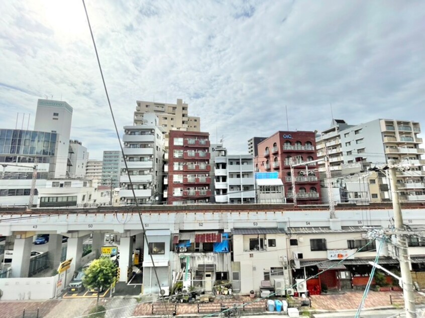 室内からの展望 小橋丸大ビル
