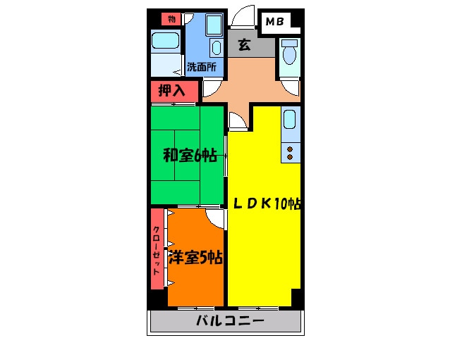 間取り図 Ｎ・Ｓ　Ｐalase