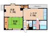 柳小路 2LDKの間取り