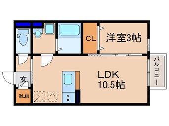 間取図 メゾンかやの