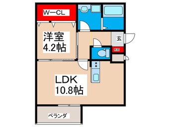 間取図 Ｇａｒｄｅｎ　Ｈｉｌｌ　瓢箪山