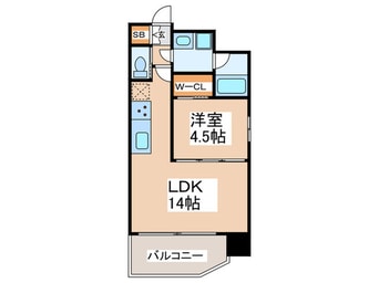 間取図 プレジオ九条