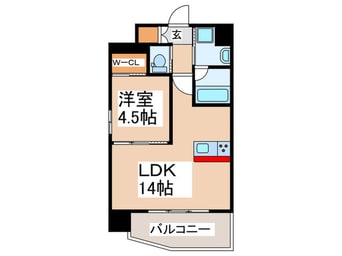 間取図 プレジオ九条