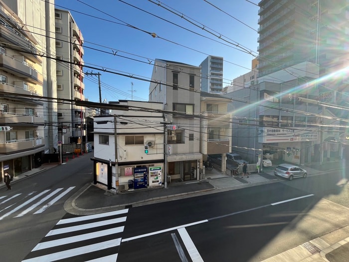 室内からの展望 プレジオ九条