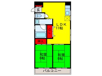 間取図 三松マンション