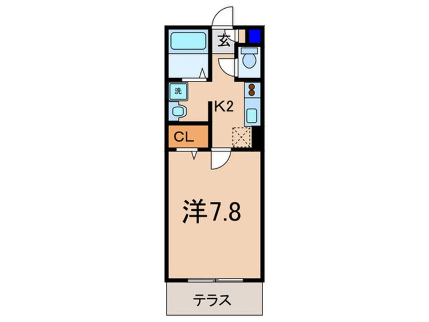 間取図 カ－サ・カロ