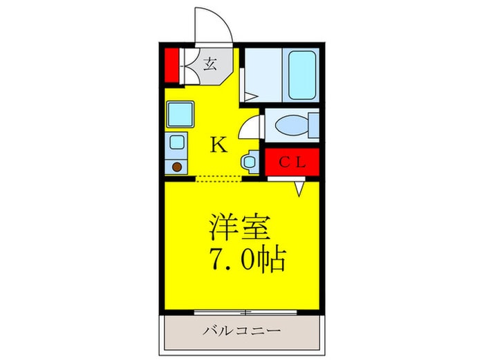 間取り図 アンソレイエ　シャンブル