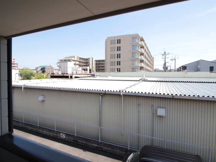 室内からの展望 アンソレイエ　シャンブル