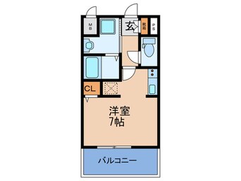 間取図 レ－クス新大阪ウエスト(502)