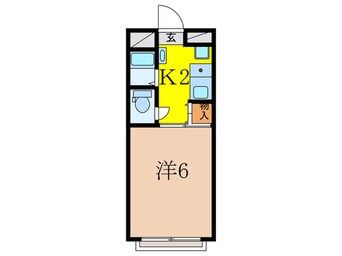 間取図 ハッピ－リ－ブス