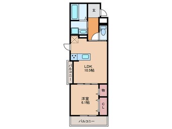 間取図 ベル　ハイネス