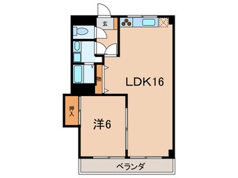 間取図 ビオト－プ芦屋