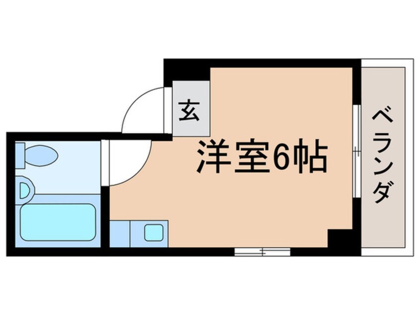 間取図 コーポエスポワール