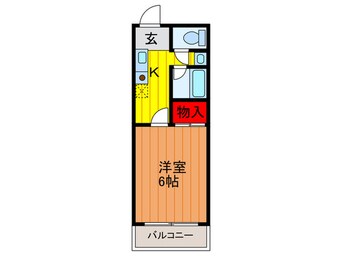 間取図 コムズスクエア大日