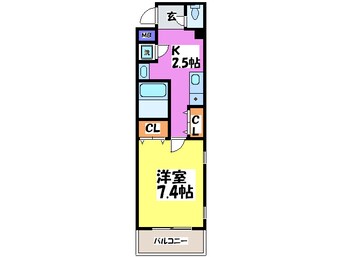 間取図 MARION　KITAHORIE　ANNEX