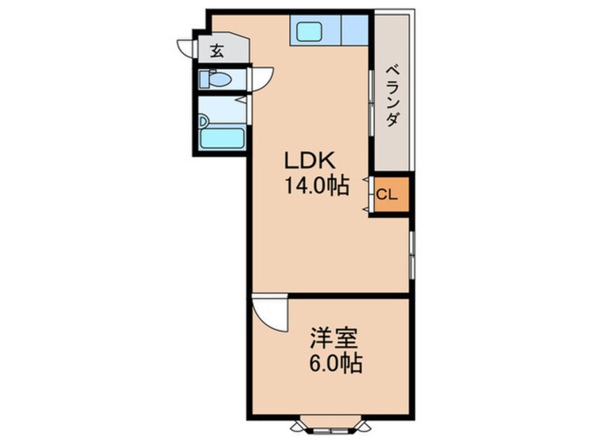 間取図 城ﾏﾝｼｮﾝ