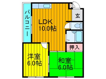 間取図 城ﾏﾝｼｮﾝ