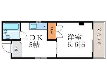 間取図 シティフラッツササキ