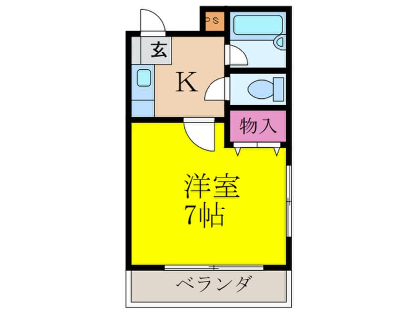 間取図 弘和ハイム