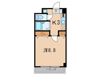 間取図 エストゥディオ甲子園口