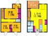 リッツコ－ト四条畷 3LDK+Sの間取り
