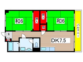 間取図 グランコート武庫之荘