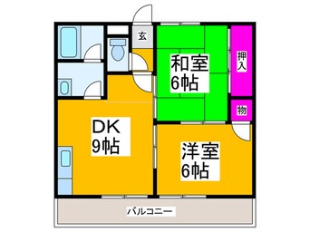 間取図 カステル・ヌオーボ