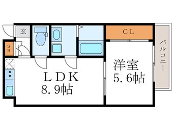 間取図 Ｒ-Ｇｒａｎｔｓ東山泉涌寺