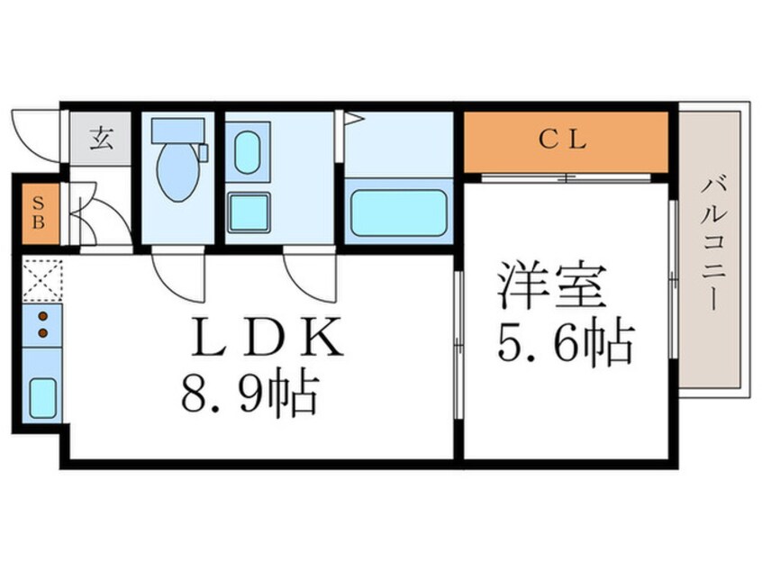 間取図 Ｒ-Ｇｒａｎｔｓ東山泉涌寺