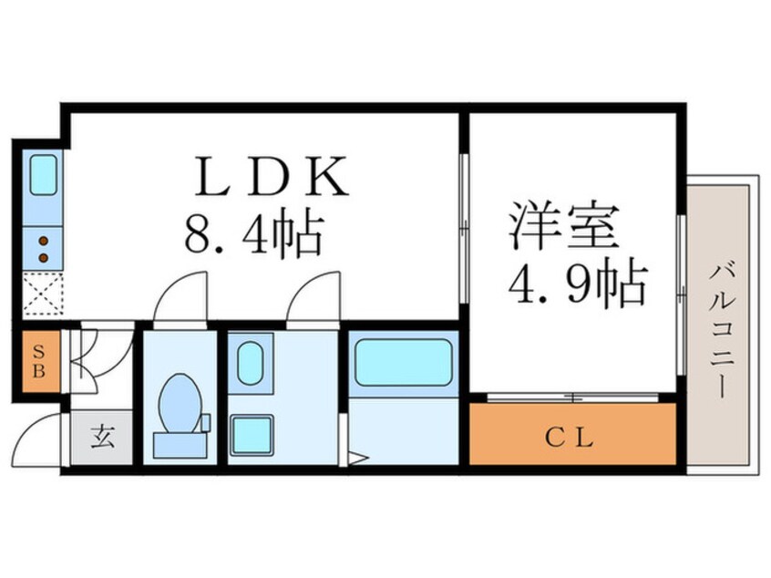 間取図 Ｒ-Ｇｒａｎｔｓ東山泉涌寺