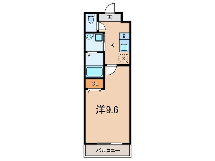 間取り図 フジパレス西宮西福町Ⅱ番館