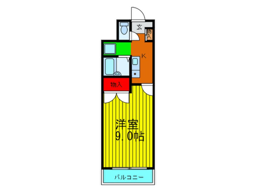 間取図 デイグラン香里園北