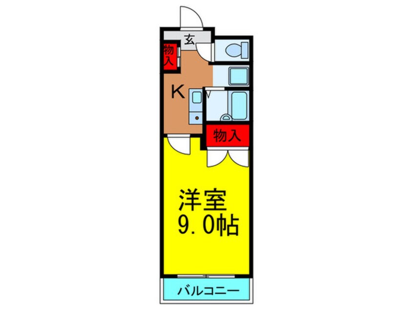 間取図 デイグラン香里園北