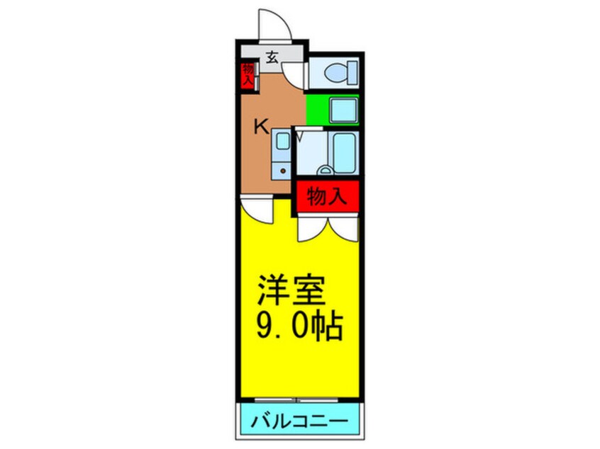 間取図 デイグラン香里園北