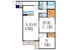 Ｃａｓａ　Ｗｏｏｄ　壬生 1LDK+Sの間取り