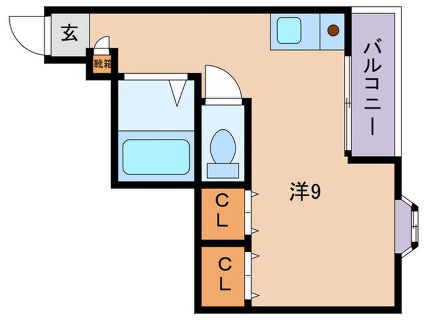 間取図 サントピア阿倍野