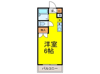 間取図 サントピア阿倍野