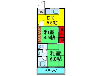 間取図 山之手ハイツ