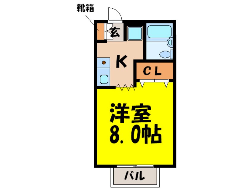 間取図 ハイツシャルマン