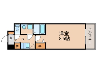 間取図 レジディア京都駅前