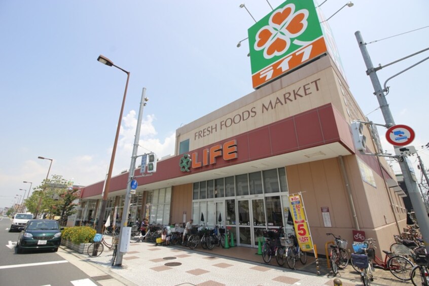 ライフ西天下茶屋店(スーパー)まで140m ｸﾞﾗﾝﾊﾟｼﾌｨｯｸPINE Luxe