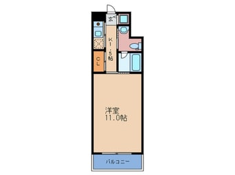 間取図 ティラヴェント北梅田