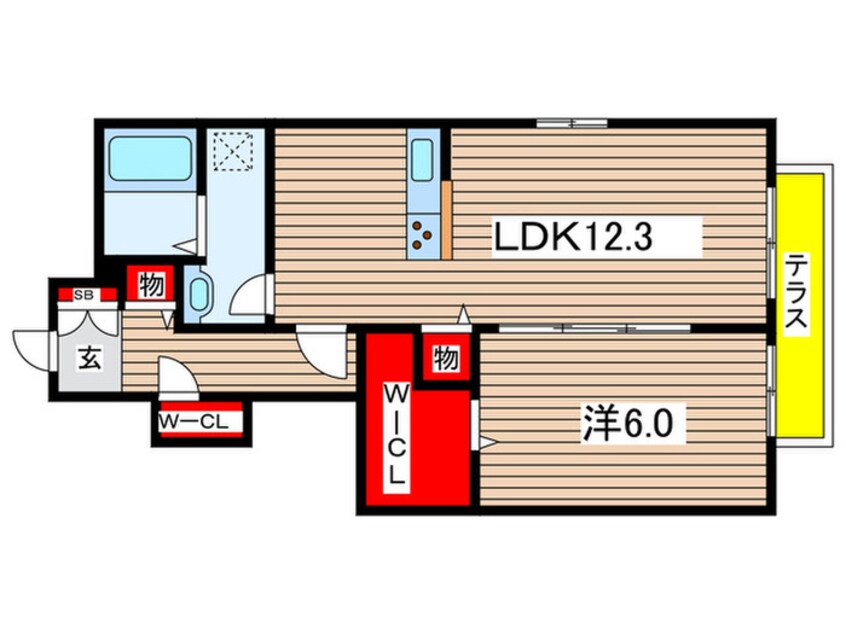 間取図 カサ　デル　セレッソ