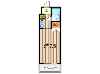 間取図 アメニティーヒルズⅠ