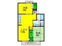セジュール１２の間取図