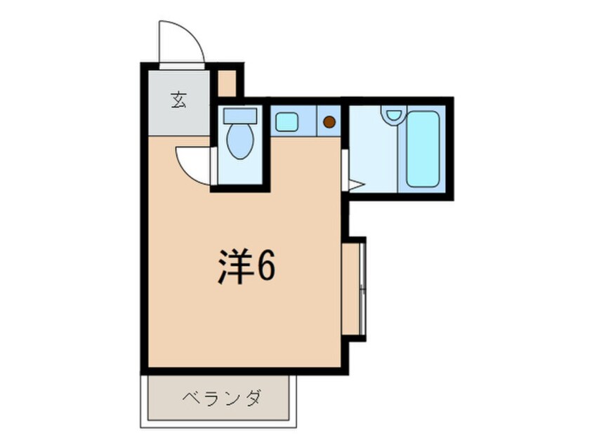 間取図 大谷ハイム