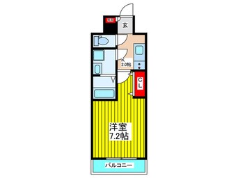 間取図 GROOVE今福鶴見